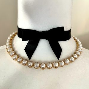 Rose Gold and Pearl Necklace